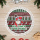 Black Santa Fist Christmas Africa Tree Skirt All Power to the People