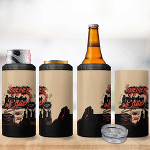 Together We Stand African American 4 in 1 Can Cooler Tumbler Important Milestones History Vintage