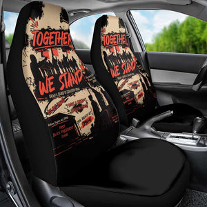 Together We Stand African American Car Seat Cover Important Milestones History Vintage