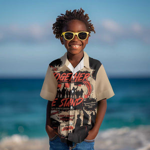 Together We Stand African American Kid Hawaiian Shirt Important Milestones History Vintage