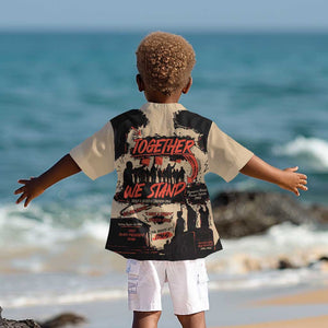 Together We Stand African American Kid Hawaiian Shirt Important Milestones History Vintage