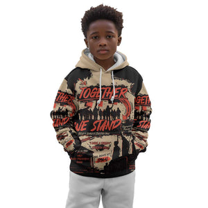 Together We Stand African American Kid Hoodie Important Milestones History Vintage