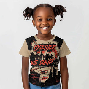 Together We Stand African American Kid T shirt Important Milestones History Vintage