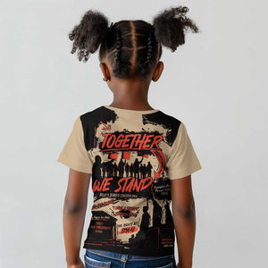 Together We Stand African American Kid T shirt Important Milestones History Vintage