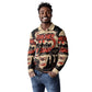 Together We Stand African American Long Sleeve Polo Shirt Important Milestones History Vintage