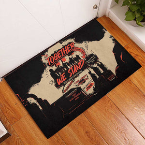 Together We Stand African American Rubber Doormat Important Milestones History Vintage