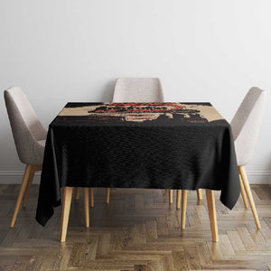 Together We Stand African American Tablecloth Important Milestones History Vintage