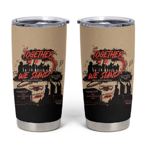 Together We Stand African American Tumbler Cup Important Milestones History Vintage