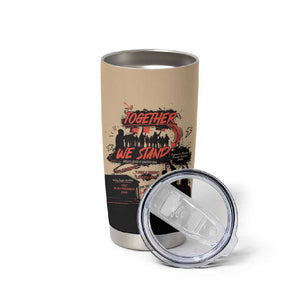 Together We Stand African American Tumbler Cup Important Milestones History Vintage