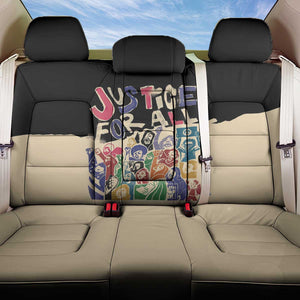 African Stand Firm Back Car Seat Cover Justice For All