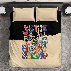 African Stand Firm Bedding Set Justice For All