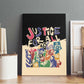 African Stand Firm Canvas Wall Art Justice For All