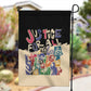 African Stand Firm Garden Flag Justice For All