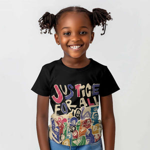 African Stand Firm Kid T shirt Justice For All