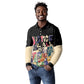African Stand Firm Long Sleeve Polo Shirt Justice For All
