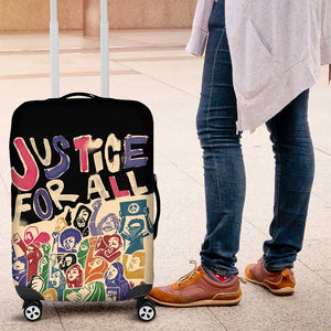 African Stand Firm Luggage Cover Justice For All