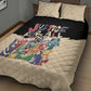 African Stand Firm Quilt Bed Set Justice For All