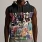 African Stand Firm Sleeveless Hoodie Justice For All - African Pride