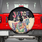 African Stand Firm Spare Tire Cover Justice For All