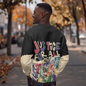African Stand Firm Sweatshirt Justice For All