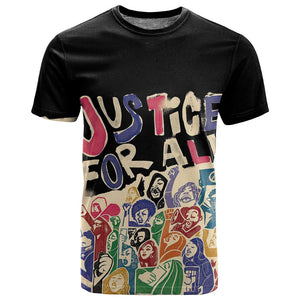 African Stand Firm T shirt Justice For All