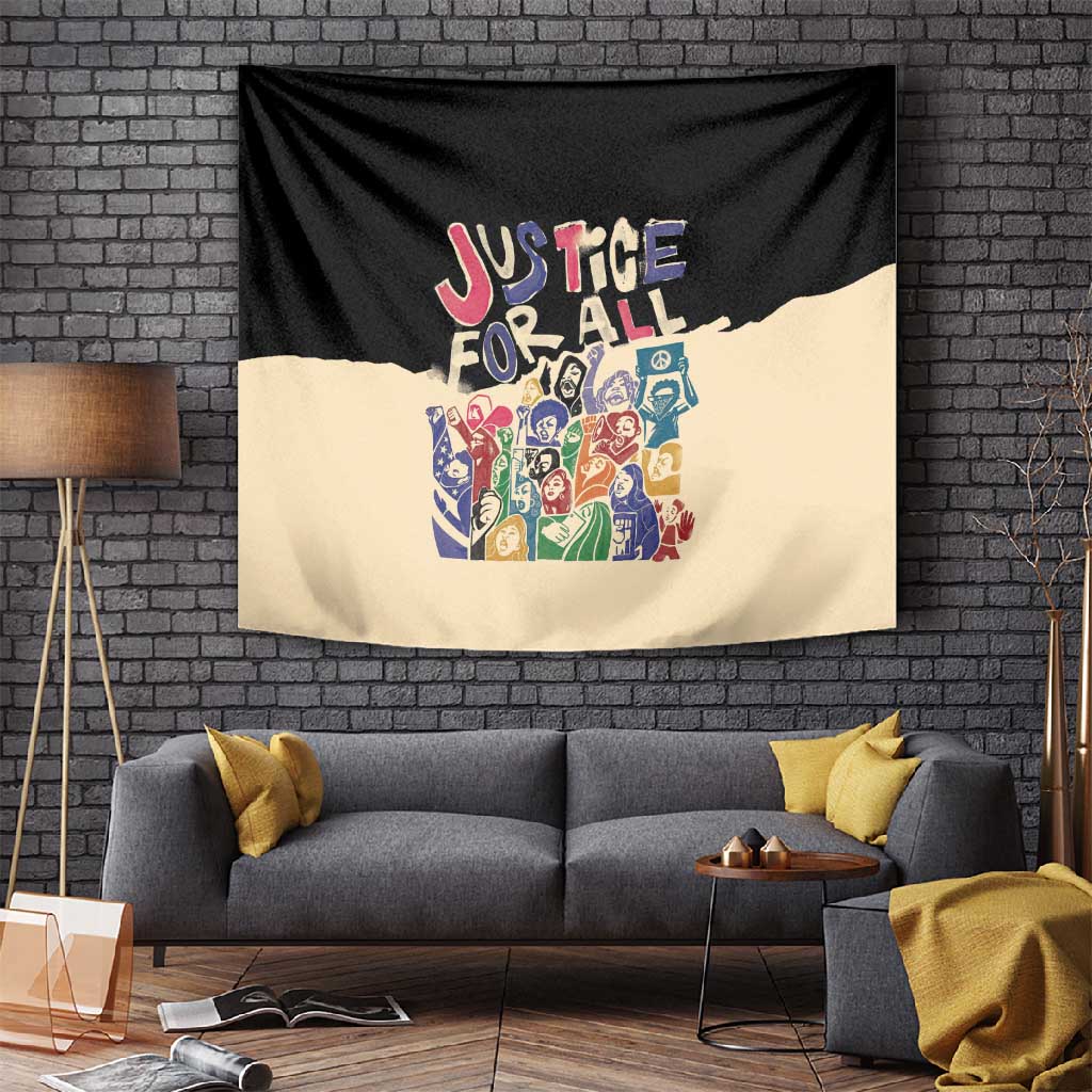 African Stand Firm Tapestry Justice For All