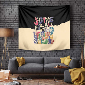 African Stand Firm Tapestry Justice For All