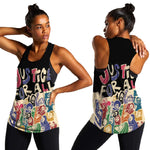 African Stand Firm Women Racerback Tank Justice For All