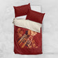 Justice To The People Africa Bedding Set Afro Raised Fist