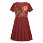 Justice To The People Africa Kid Short Sleeve Dress Afro Raised Fist