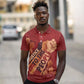 Justice To The People Africa Polo Shirt Afro Raised Fist