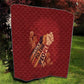 Justice To The People Africa Quilt Afro Raised Fist