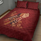 Justice To The People Africa Quilt Bed Set Afro Raised Fist