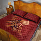 Justice To The People Africa Quilt Bed Set Afro Raised Fist