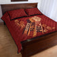 Justice To The People Africa Quilt Bed Set Afro Raised Fist