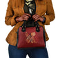 Justice To The People Africa Shoulder Handbag Afro Raised Fist