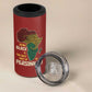 African Map Fingerprint 4 in 1 Can Cooler Tumbler Being Black Is The Best Part Of My Personality