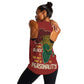 African Map Fingerprint Women Racerback Tank Being Black Is The Best Part Of My Personality