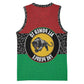 Personalized Pan African Black Panther Basketball Jersey All Power To The People - African Pride