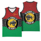Personalized Pan African Black Panther Basketball Jersey All Power To The People - African Pride