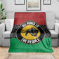 Pan African Black Panther Blanket All Power To The People