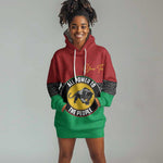 Personalized Pan African Black Panther Hoodie Dress All Power To The People