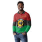 Personalized Pan African Black Panther Long Sleeve Polo Shirt All Power To The People