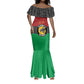 Personalized Pan African Black Panther Mermaid Dress All Power To The People
