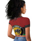 Personalized Pan African Black Panther Raglan Cropped T shirt All Power To The People