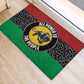 Pan African Black Panther Rubber Doormat All Power To The People