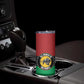 Personalized Pan African Black Panther Skinny Tumbler All Power To The People