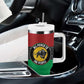 Personalized Pan African Black Panther Tumbler With Handle All Power To The People