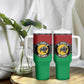 Personalized Pan African Black Panther Tumbler With Handle All Power To The People