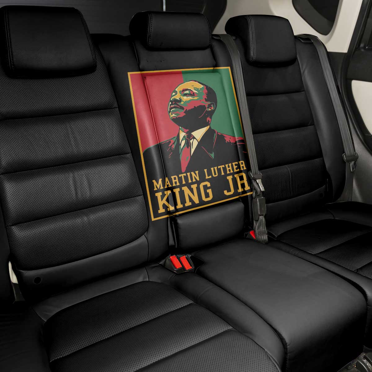Martin Luther King Jr Back Car Seat Cover MLK Retro Style